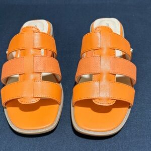 New Liz Claiborne Women’s Tangerine Sandals Size 8.5M